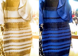 The dress color