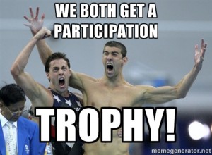 Participation trophy image
